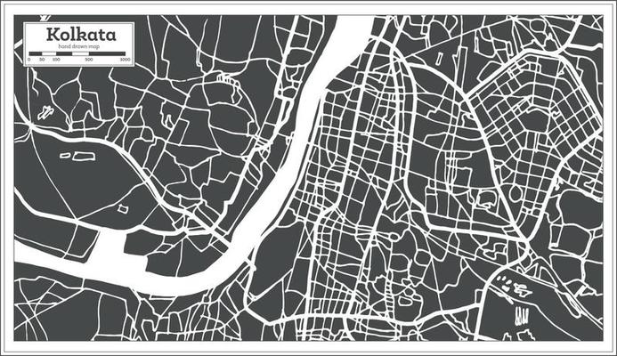 kolkata india city map