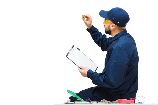 lapyrepair man repairing laptop